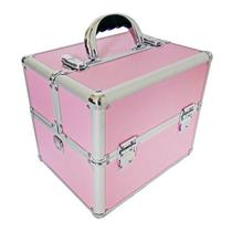 Maleta Maquiagem Alumínio Profissional Com Divisórias e rodízios Pelegrin PEL-M1004 Maleta Maquiagem Alumínio Profissional Com Divisórias e rodízios Pelegrin PEL-M1004