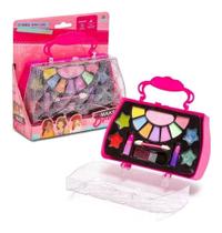 Maleta Maquiagem Infantil Crianças + Batom Sombra Esmalte
