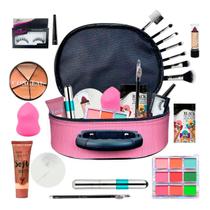 Maleta Maquiagem Mega Completa Ruby Rose Essencial Bz68-2 - Bazar na Web