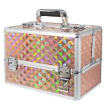 Maleta Maquiagem Profissional Grande com 6 Bandejas 33 cm - Rocie - 7899755688938