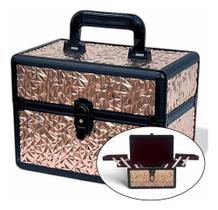 Maleta Maquiagem Profissional Vazia Media Adulto Infantil Para Manicure, acessórios, Joias MakePro