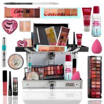 Maleta Maquiagem Ruby Rose Completa Kit Profissional Makeup - Ruby's