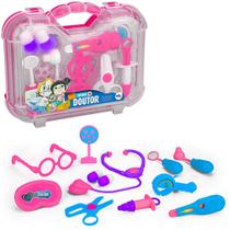 Maleta Médica Menino Menina Kit Maletinha Infantil Brinquedo - Paki Toys Maleta Médica Menino Menina Kit Maletinha Infantil Brinquedo - Paki Toys