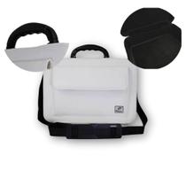 Maleta Médica Profissional Branca Com Alça C136 Panton Maleta Médica Profissional Branca Com Alça C136 Panton