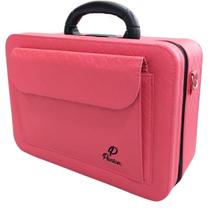 Maleta Médica Profissional Luxo Panton Matelassê Pink