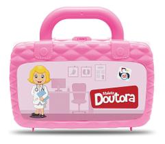 Maleta Médica Rosa Brinquedo Infantil Didático doutora