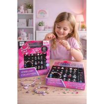 Maleta Miçangas Bijuterias Artesanato Acessório Fazer Corrente Puseira Colar Anel Bracelete Maleta Miçangas Bijuterias Artesanato Acessório Fazer Corrente Puseira Colar Anel Bracelete