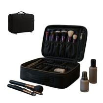 Maleta Necessaire Divisórias Maquiagem Manicure Profissional