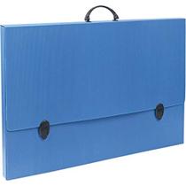 Maleta Novaonda Com Alca A-2 Azul C/Fecho 3,5Cm