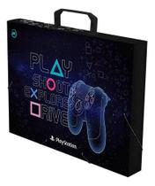 Maleta Ofício Com Alça Modelos Variados 36x26cm Playstation Maleta Ofício Com Alça Modelos Variados 36x26cm Playstation