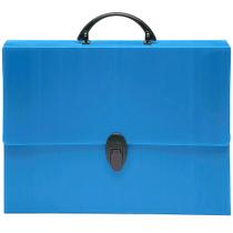 Maleta Ofício Novaonda Azul com Alça e Fecho 38x28x4,5cm Pasta para Documentos e Projetos Polibras Maleta Ofício Novaonda Azul com Alça e Fecho 38x28x4,5cm Pasta para Documentos e Projetos Polibras