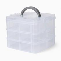 Maleta Organizador 18 Divisórias Box Estojo Modular Multiuso Maleta Organizador 18 Divisórias Box Estojo Modular Multiuso