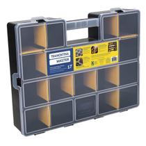 Maleta Organizadora 17" Divisórias Móveis Plástica com Alça Tramontina Master 43x33cm Multiuso Maleta Organizadora 17" Divisórias Móveis Plástica com Alça Tramontina Master 43x33cm Multiuso