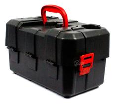 Maleta Organizadora 3 Bandejas Articuladas Preto