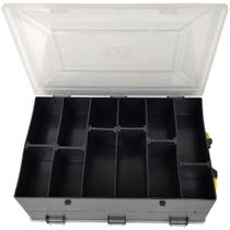 Maleta Organizadora Doublebox 24 Divisórias Ajustáveis 315X200X115 4019 Stein Maleta Organizadora Doublebox 24 Divisórias Ajustáveis 315X200X115 4019 Stein