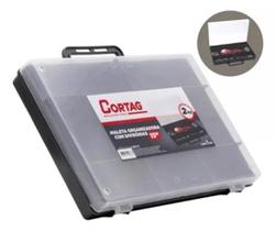 Maleta Organizadora Ferramentas 15'' Com Divisórias Cortag Maleta Organizadora Ferramentas 15'' Com Divisórias Cortag