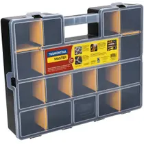 Maleta Organizadora Plástica 17"" com Divisórias - 43805017 - TRAMONTINA