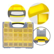 Maleta Organizadora Plástica 22 Divisórias Multiuso Para Ferramentas E Acessórios - FBG