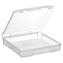 Maleta Organizadora Versátil Resistente Incolor Fichario Pasta Maleta Papelaria Scrapbook Maleta Organizadora Versátil Resistente Incolor Fichario Pasta Maleta Papelaria Scrapbook