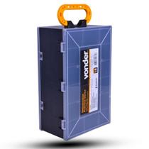 Maleta Organizadora Vonder Plástico Duplo Preta VD2003 Polipropileno