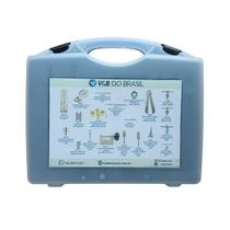 Maleta para Ferramentas 26x30x7,4cm (Com Espuma e Adesivo)