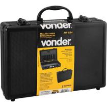 Maleta para ferramentas 330x230x90mm preta mf934 - Vonder