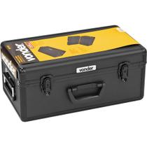 Maleta para ferramentas 475x260x210mm preta mf957 - Vonder