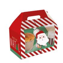 Maleta Para Kit Confeiteiro - Feliz Natal - 18 x 18,5 x 10 cm - Cromus Natal - 1 unidade - Rizzo