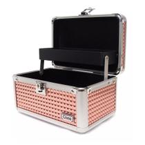 Maleta Para Maquiagem Esmaltes Bijuterias Cisne Rose Rubys Maleta Para Maquiagem Esmaltes Bijuterias Cisne Rose Rubys