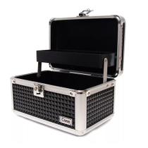 Maleta Para Maquiagem Esmaltes Bijuterias Cisne Vazia Cores