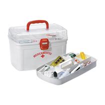 Maleta Para Medicamentos Plástico Organização Compacta