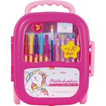 Maleta para Pintura Magic Kit com 21 Peças - BRW Maleta para Pintura Magic Kit com 21 Peças - BRW