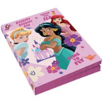 Maleta para Pintura Princesas KIT Pintura com Adesivos