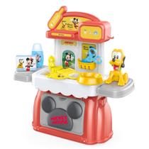 Maleta Pet Shop Mickey 3 em 1 Infantil com 10 Acessórios
