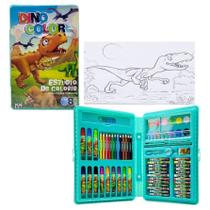 Maleta Pintura Dino Color 68 PCS - FUN GAME