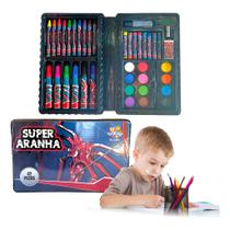 Maleta Pintura Infantil Colorir E Desenhar 48 Peças Maketoys Maleta Pintura Infantil Colorir E Desenhar 48 Peças Maketoys
