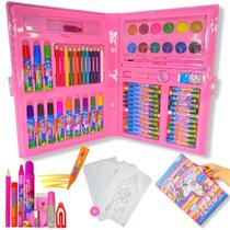 Maleta Pintura Infantil Estojo 68 Peças Desenvolva Criativ Maleta Pintura Infantil Estojo 68 Peças Desenvolva Criativ