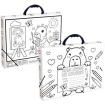 Maleta Plástica com ALÇA Capivara A4 BE CAPPY I P/COLOR