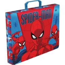 Maleta Plástica com ALÇA Decorada HOMEM-ARANHA 40MM