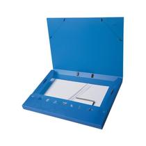 Maleta plastica com alca dellofine a3 azul dello