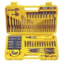 Maleta plástica com brocas e ponteiras para uso doméstico 110 peças - 43145110 - tramontina