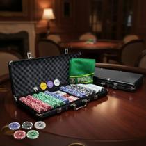 Maleta Poker 500 Fichas Com Numeracao Kit Completo Prata Maleta Poker 500 Fichas Com Numeracao Kit Completo Prata