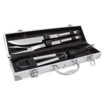 Maleta pra churrasco com 3 peças inox Mimo style Maleta pra churrasco com 3 peças inox Mimo style