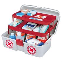 Maleta Primeiro Socorros Organizador com Divisórias e Alça
