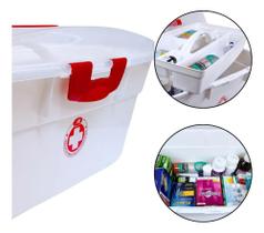 Maleta Primeiros Socorros Grande Com Compartimento