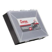 Maleta Profissional 13" Com Divisórias Cortag Maleta Profissional 13" Com Divisórias Cortag