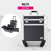 Maleta Profissional 2 Andares com Rodinhas 360 - Prata Maleta Profissional 2 Andares com Rodinhas 360 - Prata