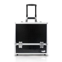 Maleta Profissional de Esmalte com Rodinhas Preto Jacki Design