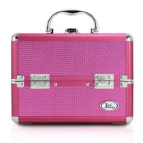 Maleta Profissional De Maquiagem Pink Bjh17298 Jacki Design