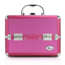 Maleta Profissional de Maquiagem Pink - Jacki Design Maleta Profissional de Maquiagem Pink - Jacki Design